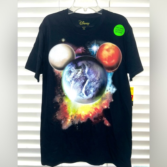 Glow in the Dark Mickey Mouse Shirt - Picture 1 of 3